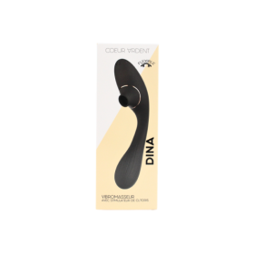 Stimulateur Clitoridien & Vibromasseur Point G 2-en-1 DINA Noir 